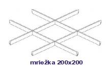 Model s mriežkou 200x200